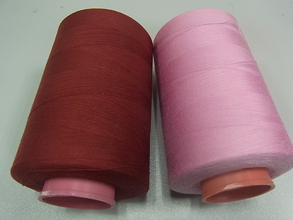 6000 yards Sewing thread , polyester sewing thread 402 High - speed polyester sewing thread