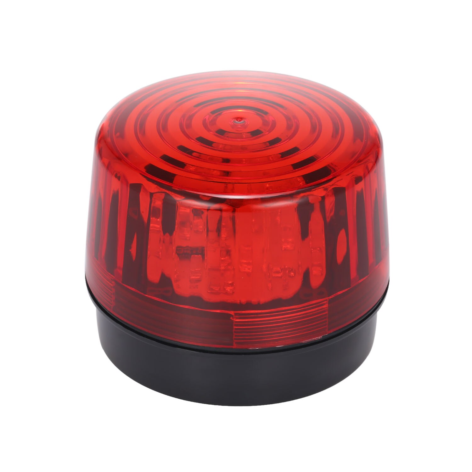 Lystårn rød lampe og sirene 230V/AC
