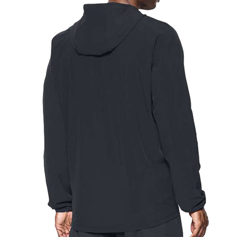 Mens Running Jas Rits Vest Truien Snel Droog Outdoor Sport Hoody Fietsen Fitness Gym Winddicht Hooded Sweatshirt