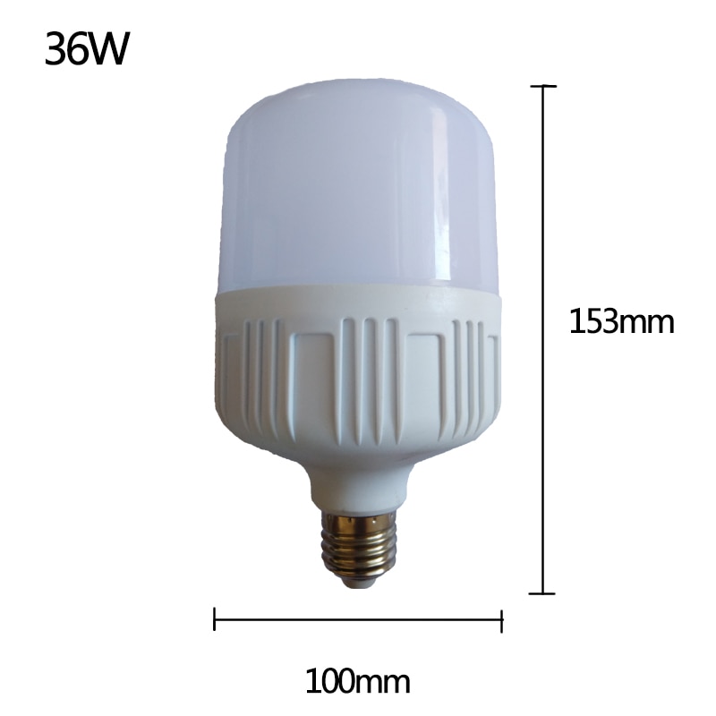 10 stk/parti  dc12v e27 led lamper kølige hvide downlights hjem globus indvendig belysning 3w 5w 7w 9w 12w 15w erstatningspærer camping