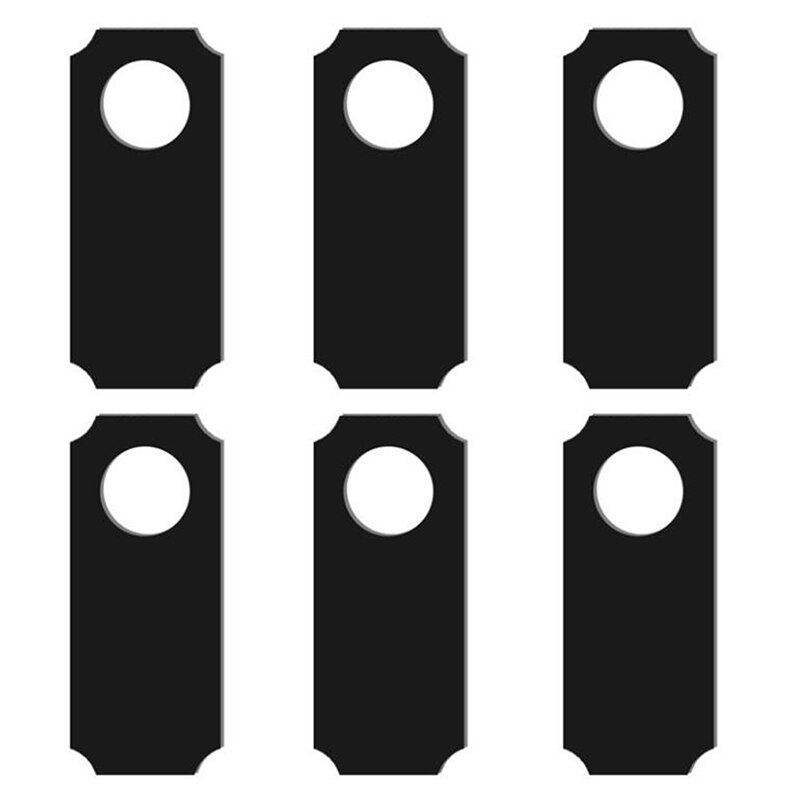 Deur hangend dubbelzijdig klein bord hotel bewegwijzering promptbord houten knutselwerk huisdecoratie bordhanger: Stijl 3