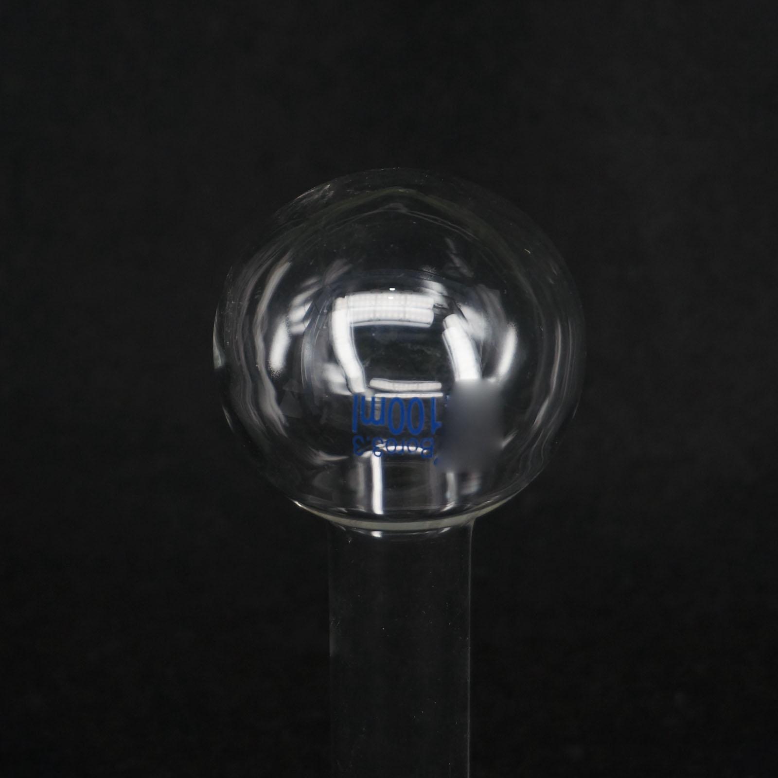 100ml Quickfit 24/29 Joint Lab Glass Flask Single Long Neck Round Bottom Ware