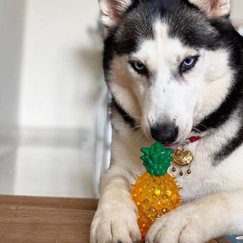 Hundespielzeug Aus Gummi – 2 Stück, Rosa Eis Am Stiel Form, Quietschend, Kauspielzeug Für Welpen