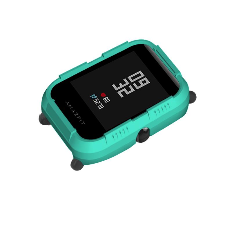 Funda protectora para relojes Xiaomi Amazfit Bip Youth, funda dura de PC, marco Protector de parachoques para Xiaomi Amazfit Bip, Bit, acceso: 02