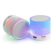 Draagbare Mini Bluetooth Speaker Draadloze Luidspreker Crack LED TF USB Subwoofer Bluetooth Speakers Mp3 Stereo Audio Muziekspeler