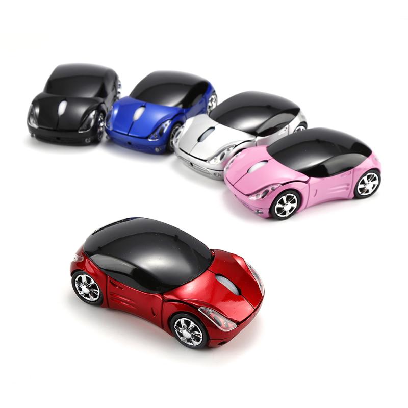 2.4GHZ Car Mouse Wireless Mouse Cool Car Shape Mice 1600 DPI Optical Gaming Mouse Wireless With Computer USB Receiver