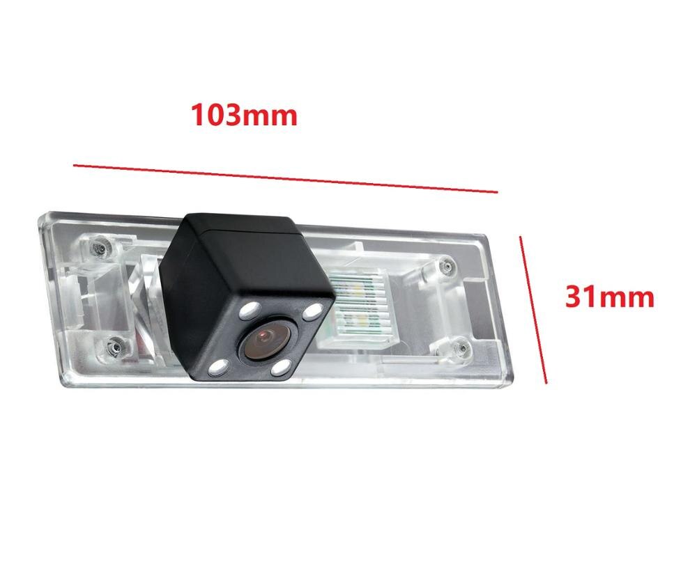 Cámara de visión trasera de 170 °, luz de estacionamiento LED para BMW serie 1, E81, E87, F20, F21, 116i, 118i, 120i, 135i, 640i, Mini Cooper, R55, R57, R60, R61