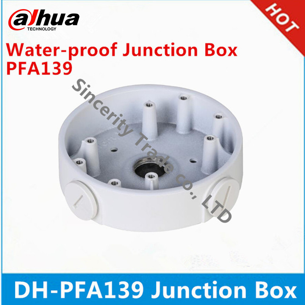 Dahua Waterproof Junction Box DH-PFA139 support Camera model IPC-HDW4431EM-AS & IPC-HDW4631C-A CCTV Mini Dome Camera PFA139