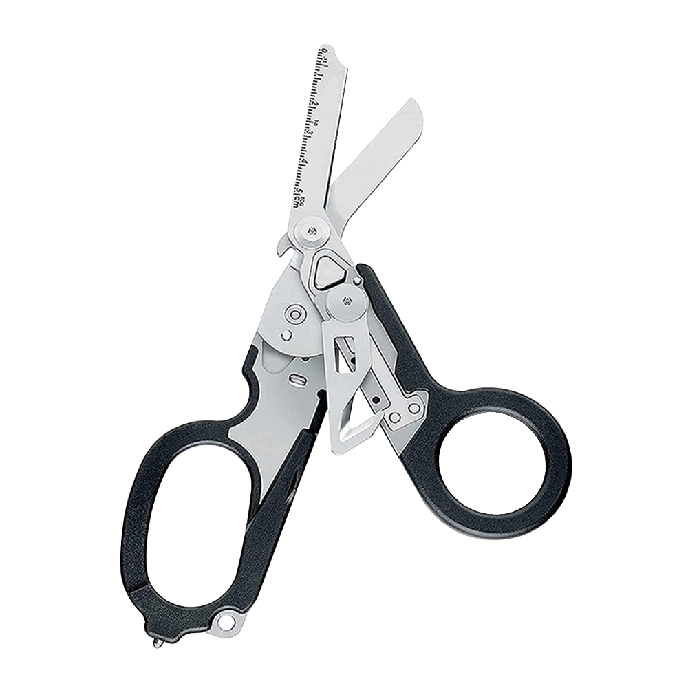 Multifunctionele Draagbare Schaar Emergency Response Scharen Glas Breaker Veiligheid Hamer Vouwen Thuis Schaar: only black shear