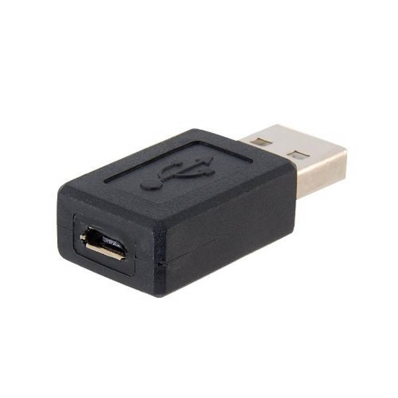 Micro USB Type B Female to USB Type A Male Converter Adapter Plug