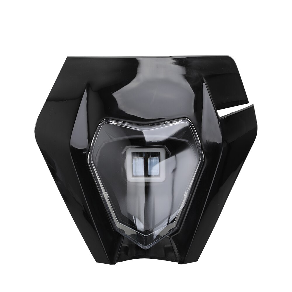Faro LED para motocicleta faro linterna para cabeza para KTM EXC EXCF SX SXF XC XCF XCW XCFW TPI 125, 150, 250, 300, 350, 450, 530 MX ADV-: A.Black