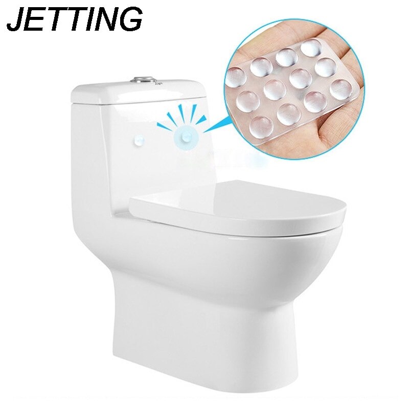 24 stks/set Transparante Anti Slip Siliconen Schokdemper Zachte Kussen Voor Closestool Meubels Accessoires