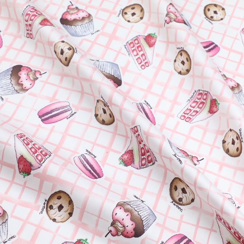 160cm * 50cm biszkopt ciasto bawełniane tkaniny DIY pościel pikowanie odzież sukienka tkanina patchworkowa dzieci handwork dekoracja zasłony tkaniny