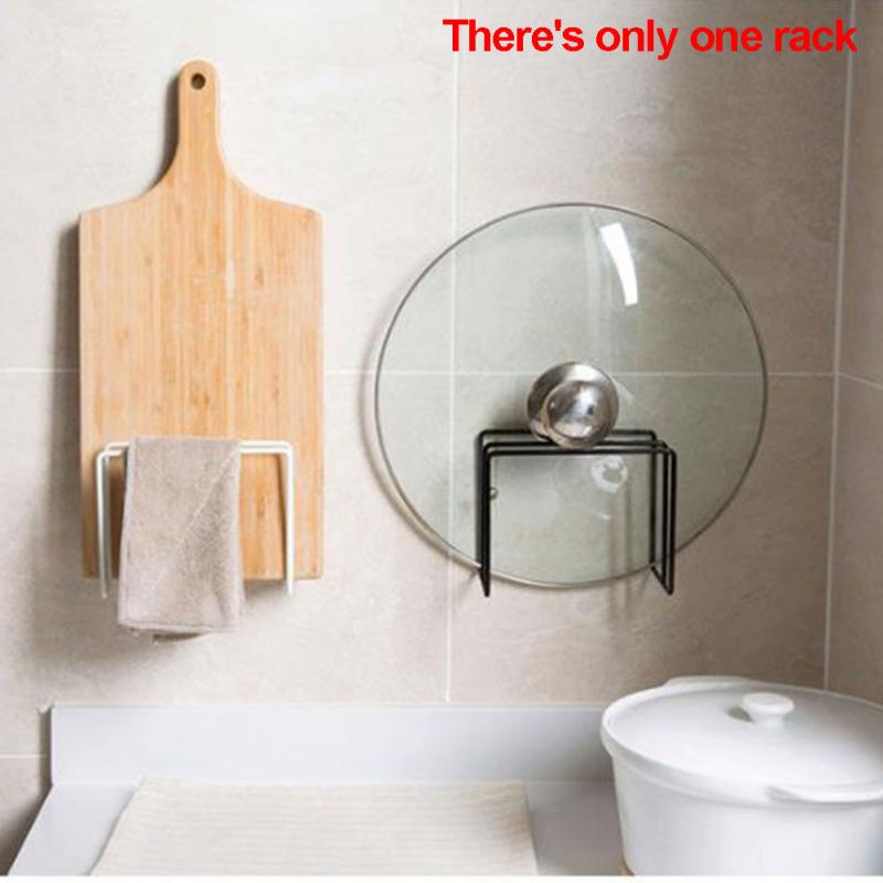 Cutting Board Stand Kitchen Organizer Dual Racks Chopping Board Shelf Iron