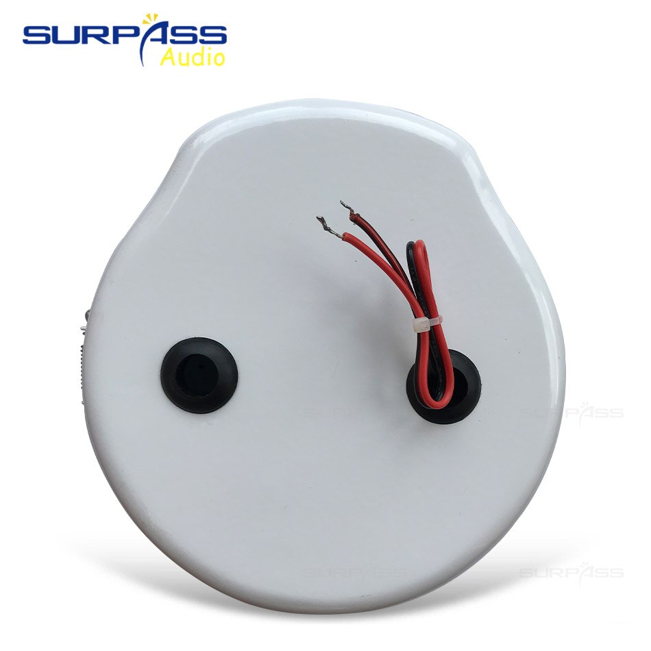 6.5inch Coxial Ceiling Speaker With Back Cover For Home Background Music System PA System Roof Speaker Subwoofer Horn