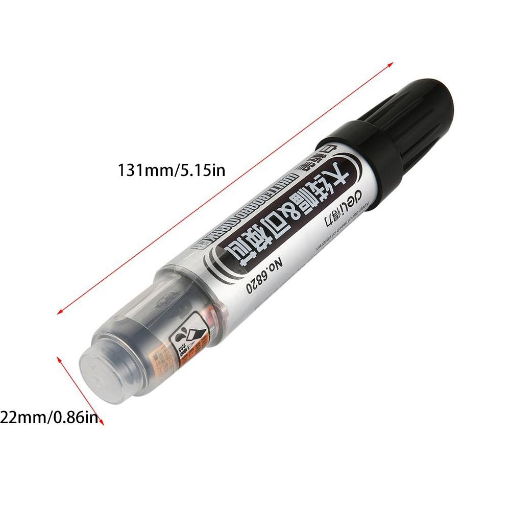 1.5mm Refill Whiteboard Marker Refill-replaceable Marker Black Pen Single Head Whiteboard Marker Pen Easy Cleaning Ink Pen