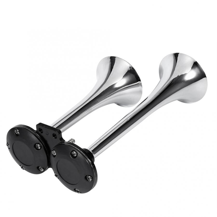 150dB Compressed Air Horn Air Horn Fanfare 2-tone Supercharged for Truck Ship SG