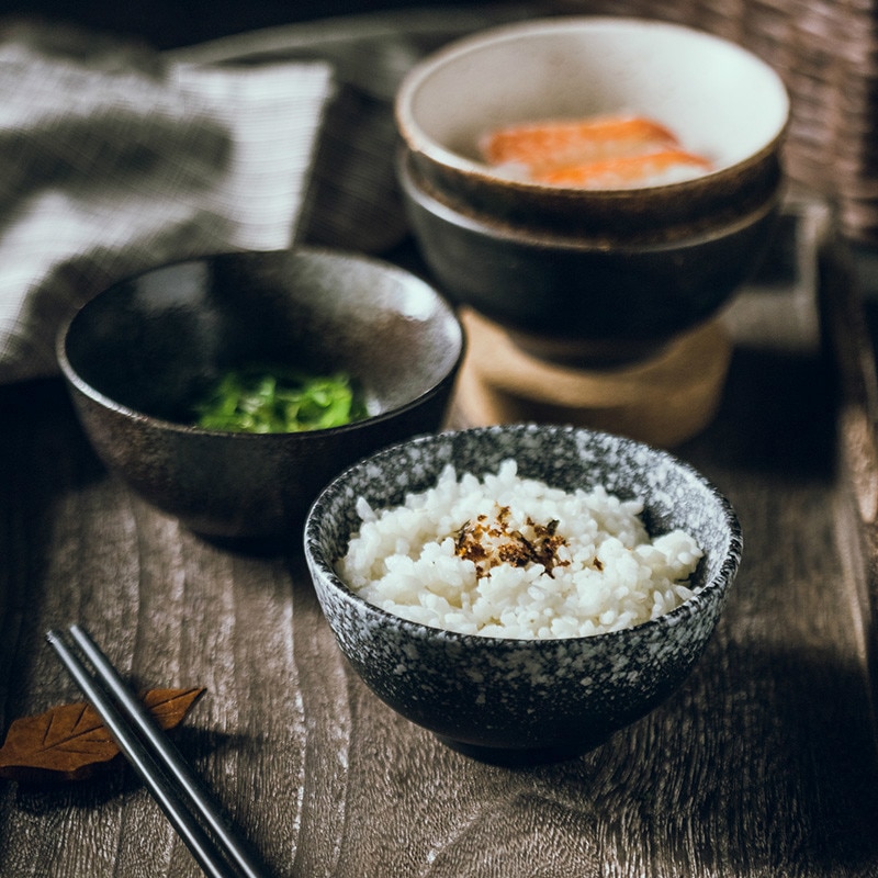 Japanse Keramische Huishoudelijke Rijstkom Sushi Salade Ontbijt Kom Hotel Keuken Servies