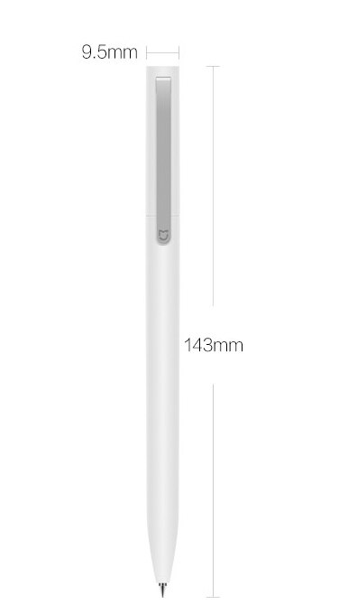 Originele 9.5mm Xiaomi Mijia Teken Pennen Ondertekening Pennen PREMEC Glad MiKuni Japan Inkt Zwitserland Refill voeg Mijia Pennen Zwart refill