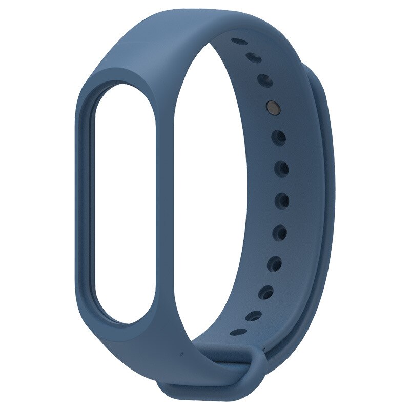 Strap Durable For Xiaomi Mi Band 4 Silicone Wristband Bracelet Replacement For MiBand 4 Wrist Color Strap Bracelet Accessories: 01