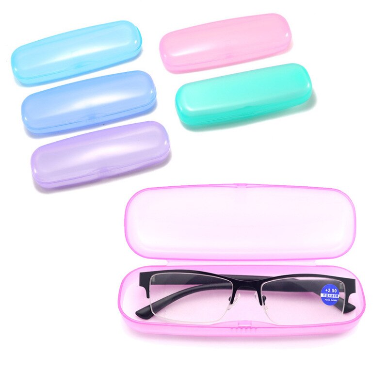 Eyeglasses Reading Glasses Packaging Case Glasses Case Reading Glasses Plastic Box Women Men Sunglasses Glasses Box