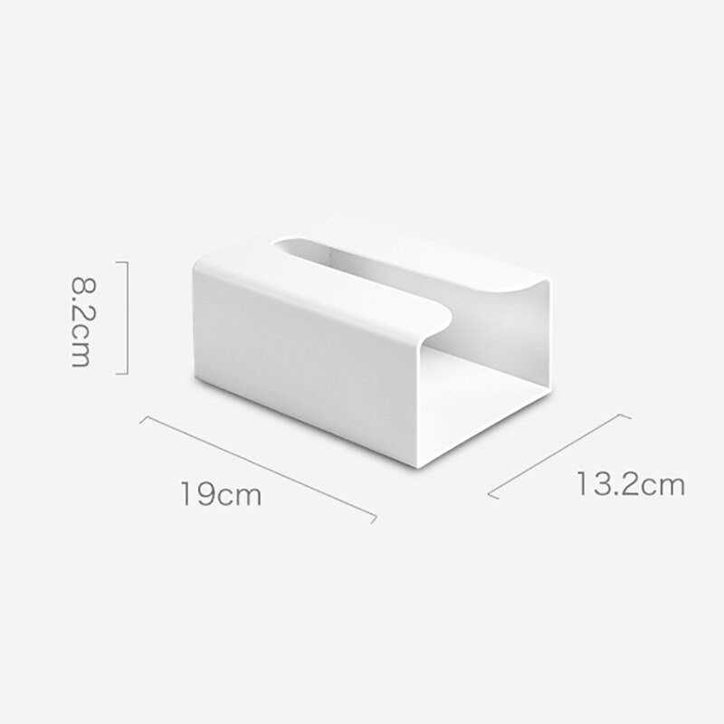 Suporte de papel higiênico dispensador caixa de tecido rack de armazenamento simples para banheiro cozinha casa de parede-montagem portátil higiênico