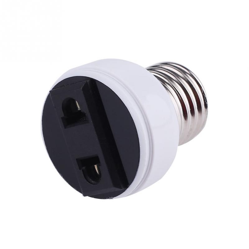 1/3Pcs Practical E27 Lamp Socket White Converter US/EU Plug Lamp Base Douille Nachtlampje Stopcontact #0304