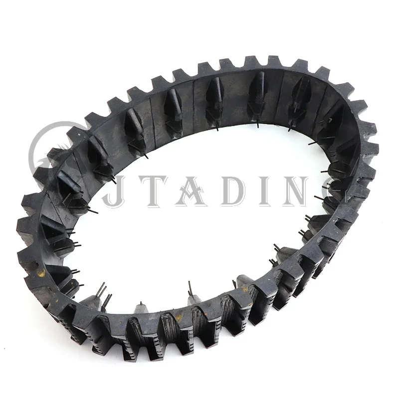 Rubber Track Caterpillar Tracks For ATV Go Kart UTV Buggy Snow Blower Sand Snowmobile Quad Bike Motorcycle Wheels Accessories