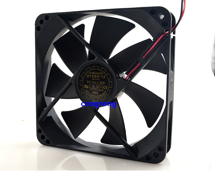 Ventilateur De Refroidissement YL D12BM-12D 12V 2.3A - Grand Débit D'air Pour Antminer S7 S9 - Neuf