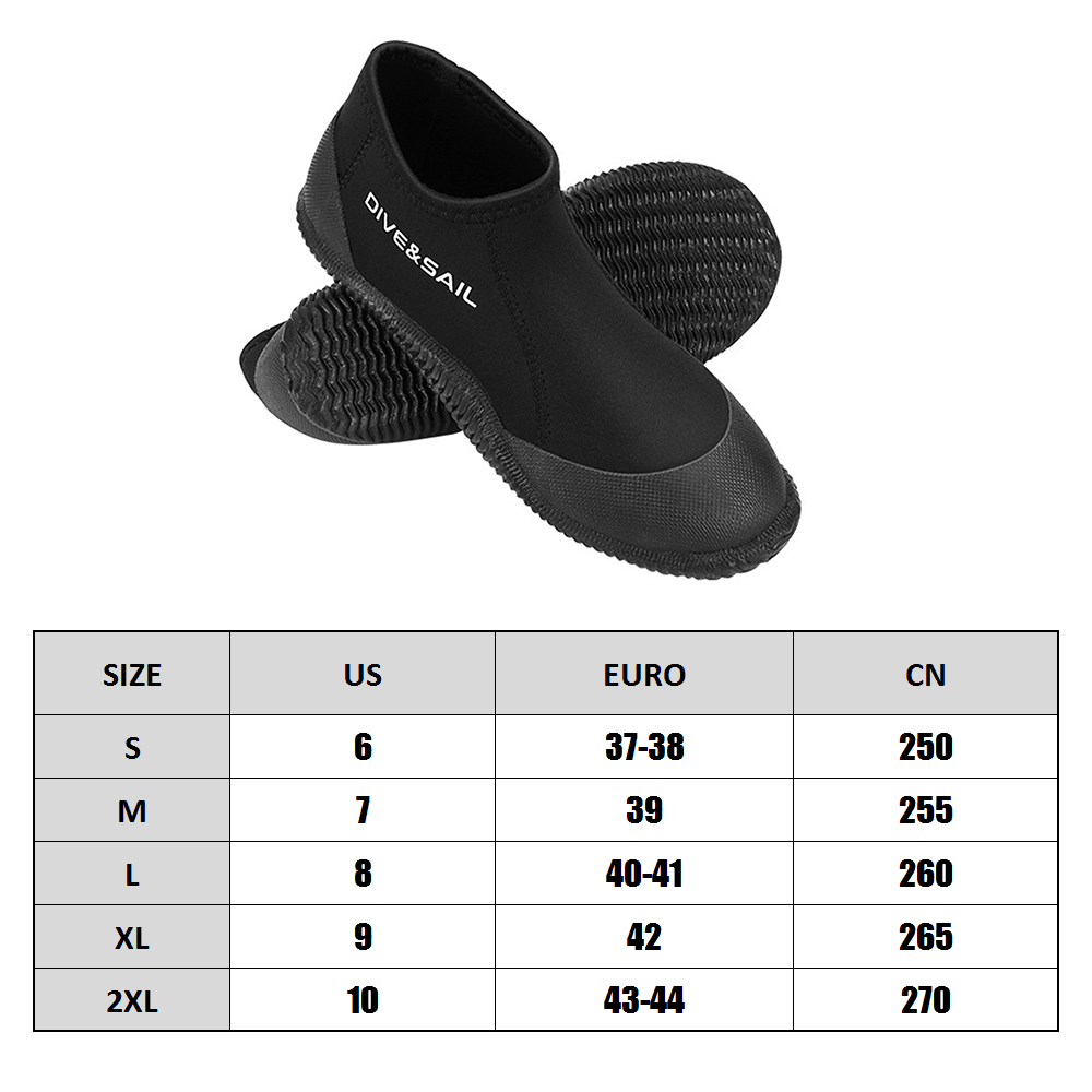 Scarpe da sub in neoprene da 3mm uomo donna stivali da immersione per adulti antiscivolo scarpe da spiaggia per Snorkeling immersioni subacquee