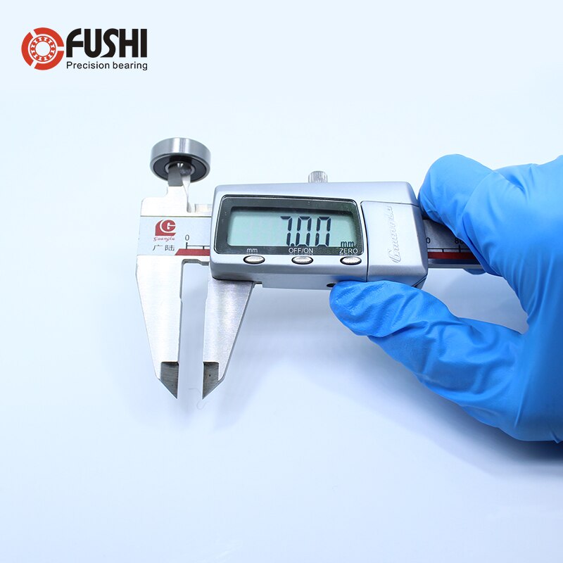 607RS Rolamento ABEC-1 10PCS 7x19x6mm EMQ Rolamentos de Esferas Em Miniatura 607 2RS 607-2RS Z2 V1