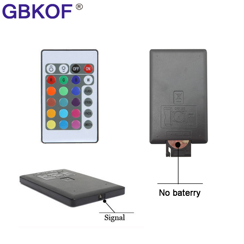 Good 24 key IR RGB remote controller and IR receiver for 3528 5050 RGB led strip