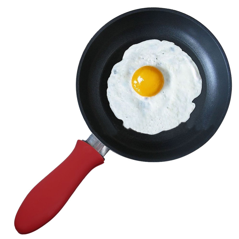 2pcs/lot Silicone Pan Handle Cover Heat Resistant Pot Holder Wrap Anti-slip Soft Pot Sleeve Cover Grip Kitchen Gadget