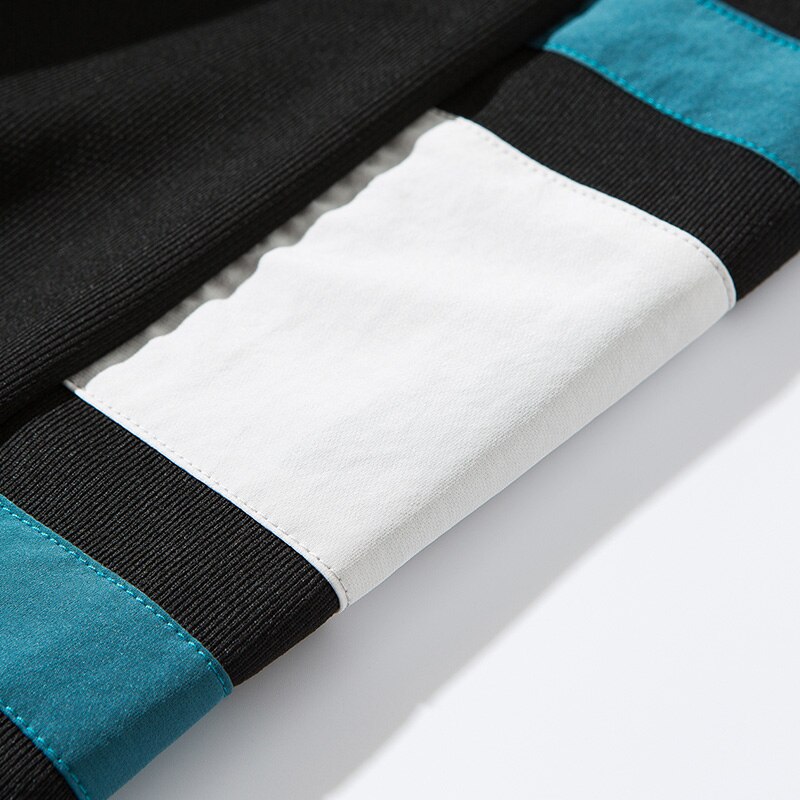 Mode sweatpants joggers mænd hip hop print løse joggingbukser mand højtaljede bomuldsbukser casual streetwear lange bukser