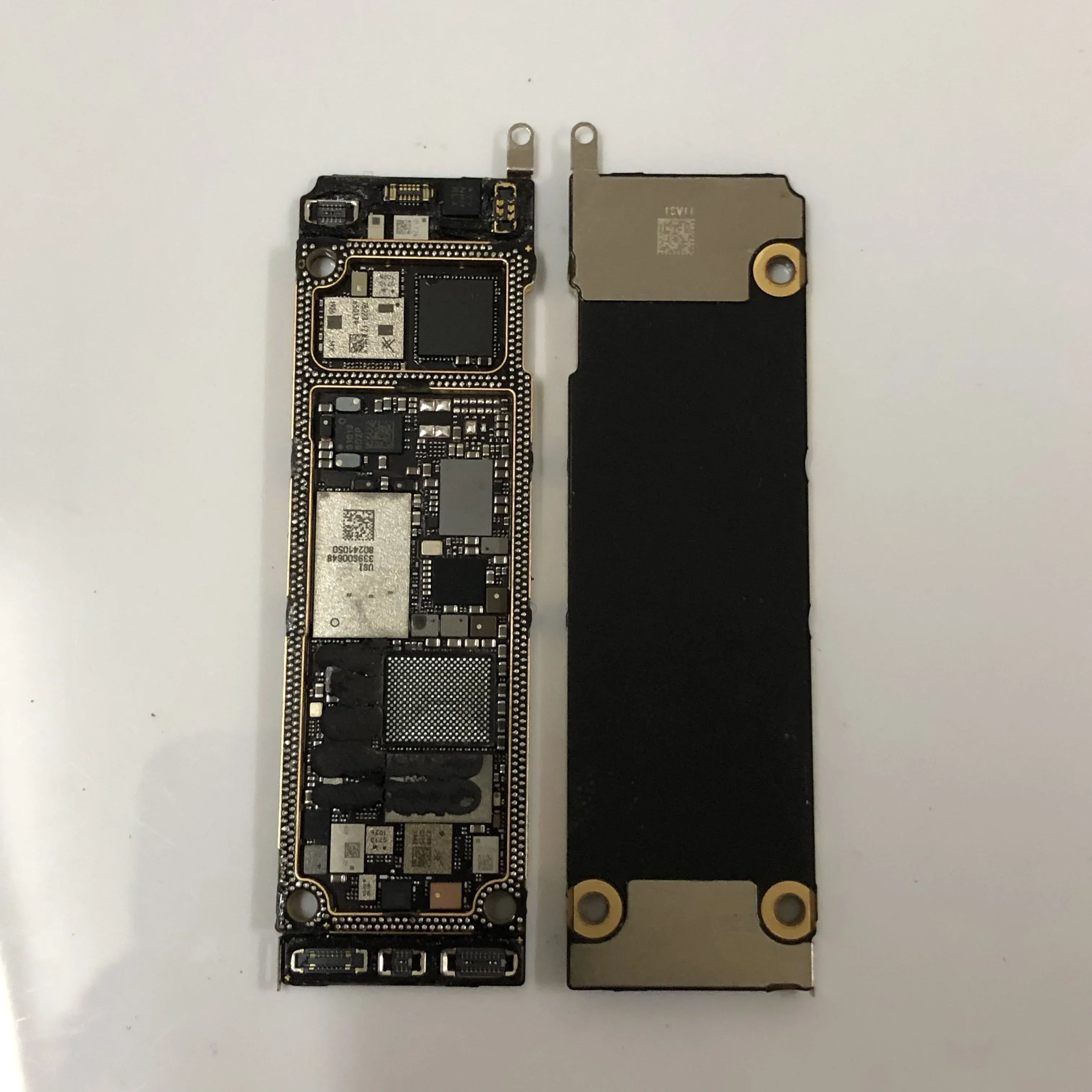 CNC schneiden Hauptplatine Für IPhone X Logik Gremium Xs Max Polieren CPU AP RF Bord iPhone11 11Profi Max Schalt CPU Basis Band Schneiden: blaugrün farbe