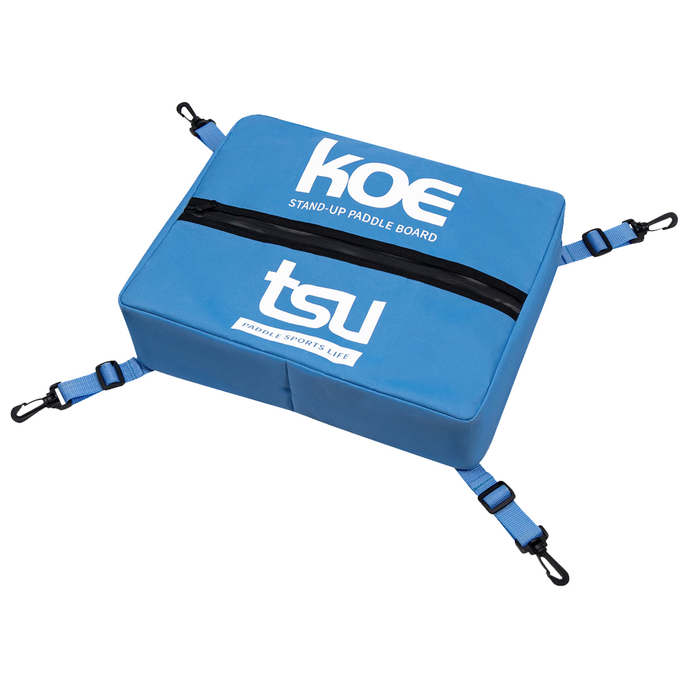 Paddle Board Opbergtas Stand-Up Paddleboard Dek Koeltas Verzegelde Rits Voedsel Opbergtas voor Kajak Surfen Accessoires 600D: Blauw