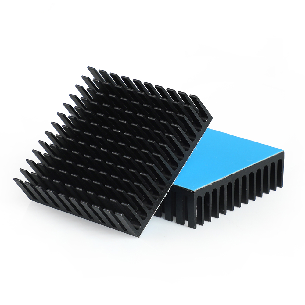 3DSWAY 3D Imprimante Pièces Radiateur En Aluminium De Refroidissement Dissipateur De Chaleur Radiateur Dissipation thermique pour Nema17 42 Moteur pas à pas 40x40x11mm