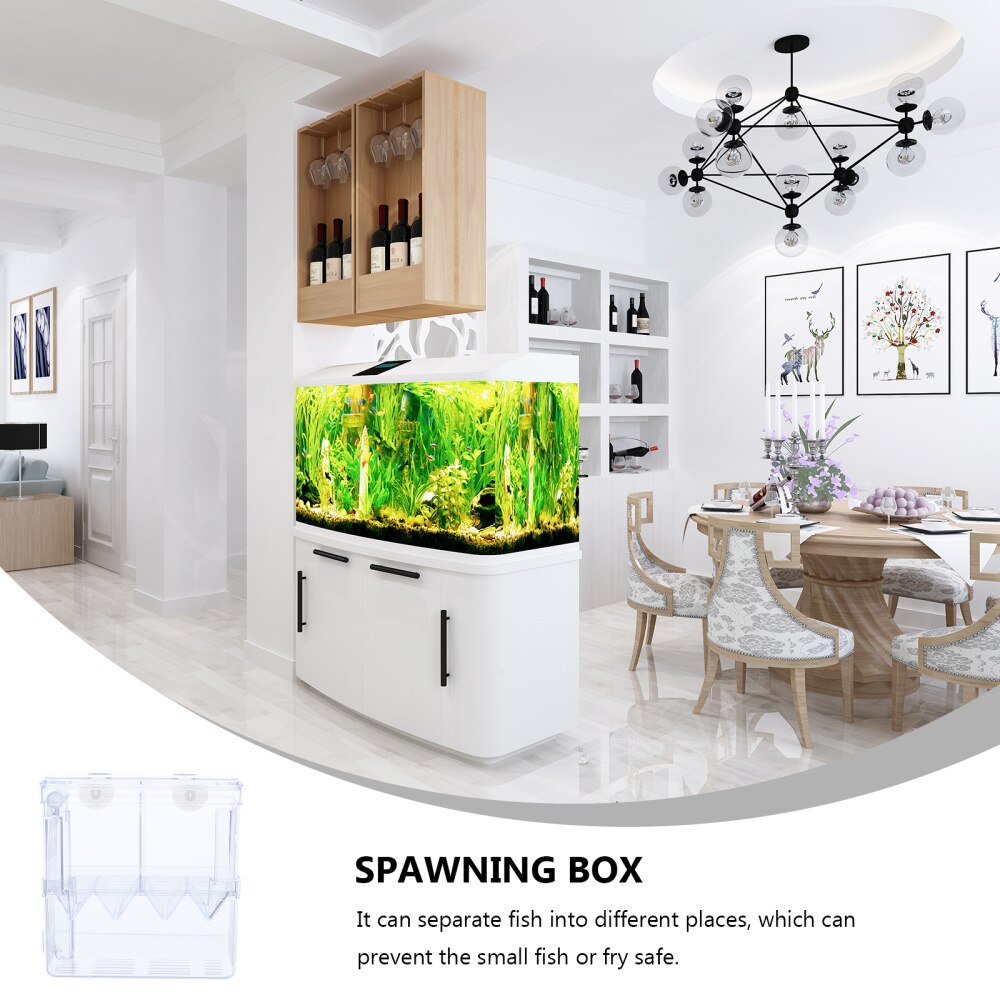 Fish Hatchery Breeding Box Aquarium Home Fish Isolation Box Fish Tank Breeder