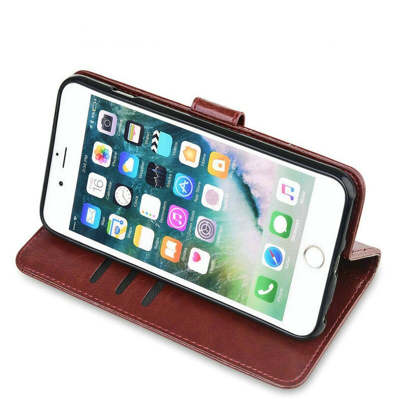Étui portefeuille en cuir à rabat magnétique pour zte blade  a5 , avec support, housse de protection pour téléphone portable  a5