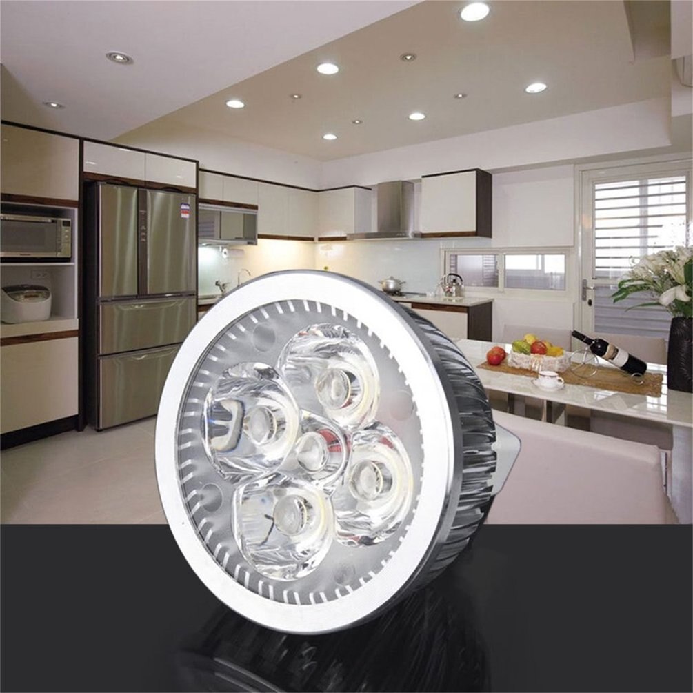 4 LED Bulb MR16 4W 12V Aluminum Cool White Spot Light Bulb Lamp Spotlight Focus Downlight 7800-8000K 280-300 Lumen