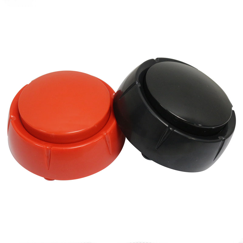 Black and Red color Sound button can recording 30 seconds own sound Sound Effect Button M4