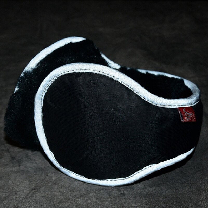 Vattentäta varma hörselkåpor vintervikbara reflekterande hörselskydd täcker kyltåliga justerbara hörselkåpor