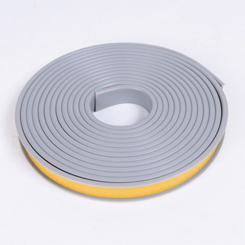 1M U-förmigen Selbst-adhesive Streifen TPE Tisch Schutzhülle Schrank Reparatur Rand Banding für Möbel Renovierung liefert: Brown / 18mm