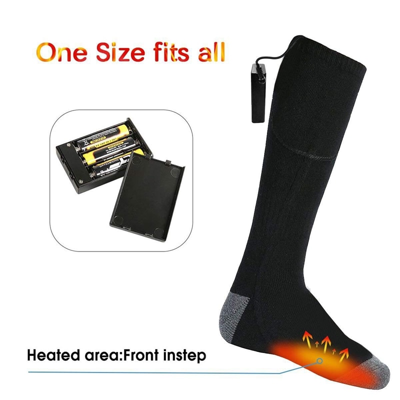 Elektriske opvarmede sokker batteri varme sokker til kronisk kolde fødder