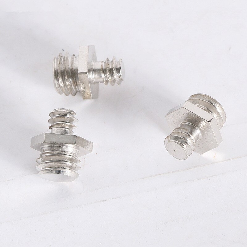 Camera Convert Schroef 1/4-3/8 Man-vrouw Draad Schroef Mount Adapter Statief Gimbal Shift Plated Fotografie Accessoire