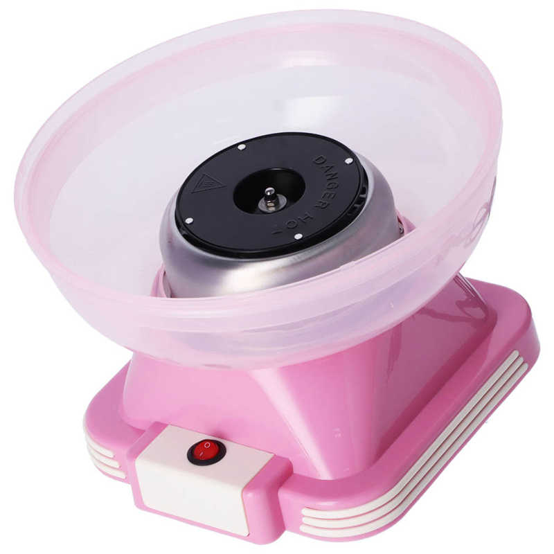Cotton Candy Floss Maker Non-Preheating Electric Hard Candy Home Made Candy Floss Machine for Birthday Party