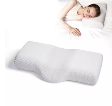 Orthopedische Latex Magnetische 50*30Cm Witte Kleur Nekkussen Trage Rebound Memory Foam Kussen Cervicale Gezondheidszorg Pijn release