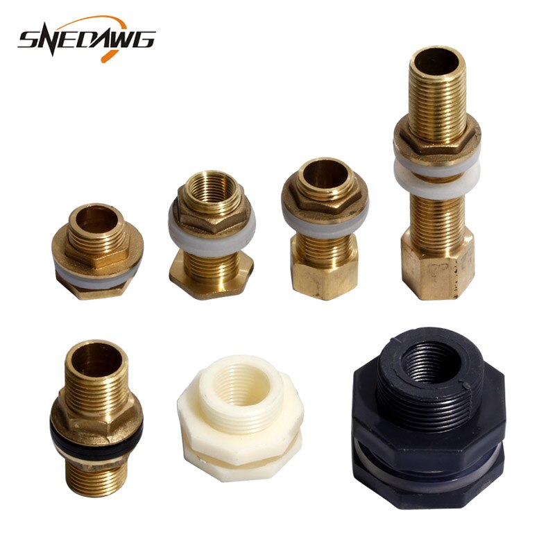 20mm Water Tank Pipe Fitting 1/2'' Fish Tank Pipe Fitting Water Connector Female Male Thread Pipe Joint
