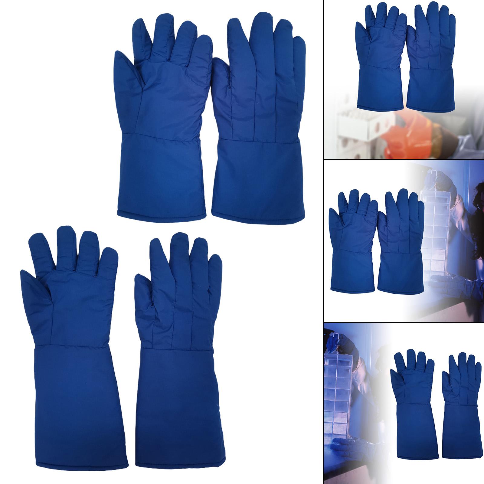 Cold Resistant Gloves Cold Resistance Cryogenic Gloves for Freezing Rooms Cold Storage
