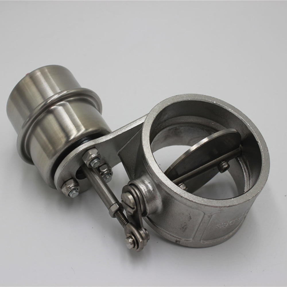 3'' 76MM Stainless Steel Exhaust Control cutout Valve Set With Vacuum Actuator Open Style